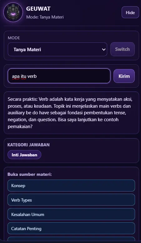 Preview robot GEUWAT